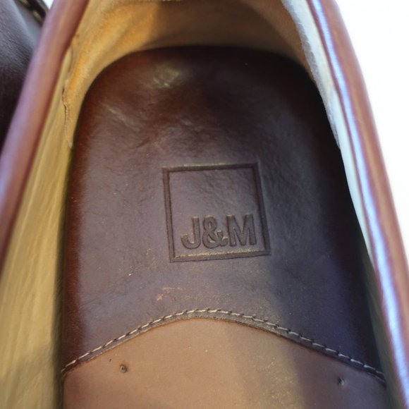 Mens Johnston & Murphy Brown Leather Flex Driving Loafers 11 * - Picture 5 of 12